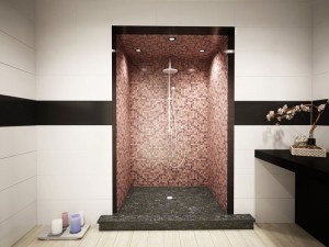 Mosaico Bisazza finitura doccia